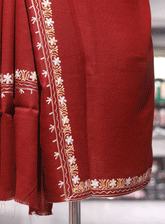 Royal Fashion Embroidered Woolen Shawl - RF23SH A6PAT316-2